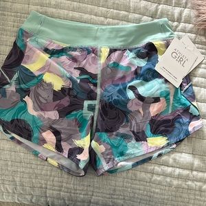 Athleta Girl Run The World 3” short, size XL 12-14, new with tags